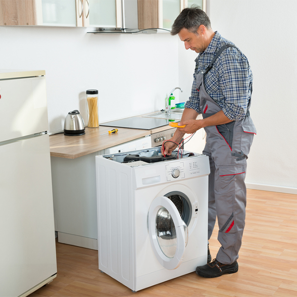 can you walk me through the steps of troubleshooting my washer issue in Clayton Alabama